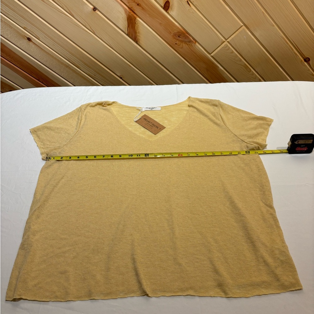 NWT Project Social T Original Textured V in XL - Picture 6 of 9